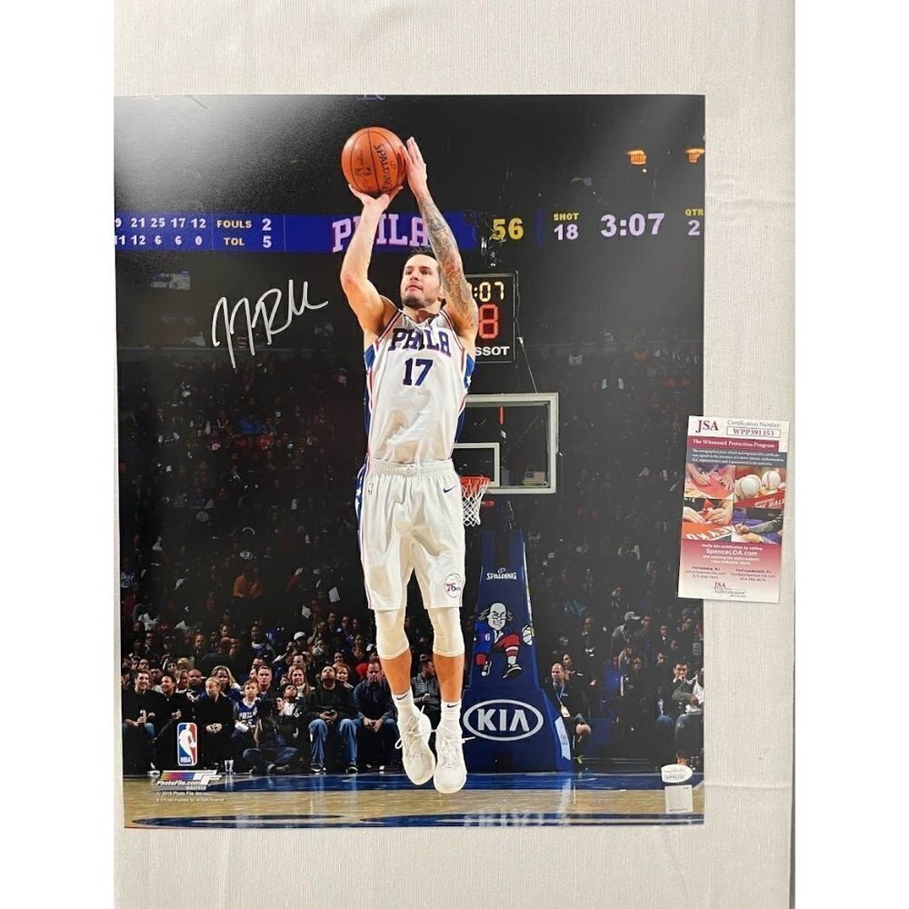 JJ Redick signed autographed Philadelphia 76ers 16x20 photo JSA #WPP3913…